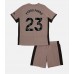 Billige Tottenham Hotspur Pedro Porro #23 Børnetøj Tredjetrøje til baby 2023-24 Kortærmet (+ korte bukser)